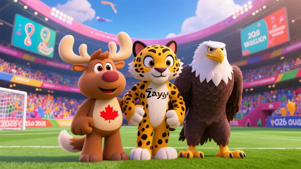 揭秘2026世界杯吉祥物：Maple、Zayu与Clutch背后的文化密码与狂欢寓意